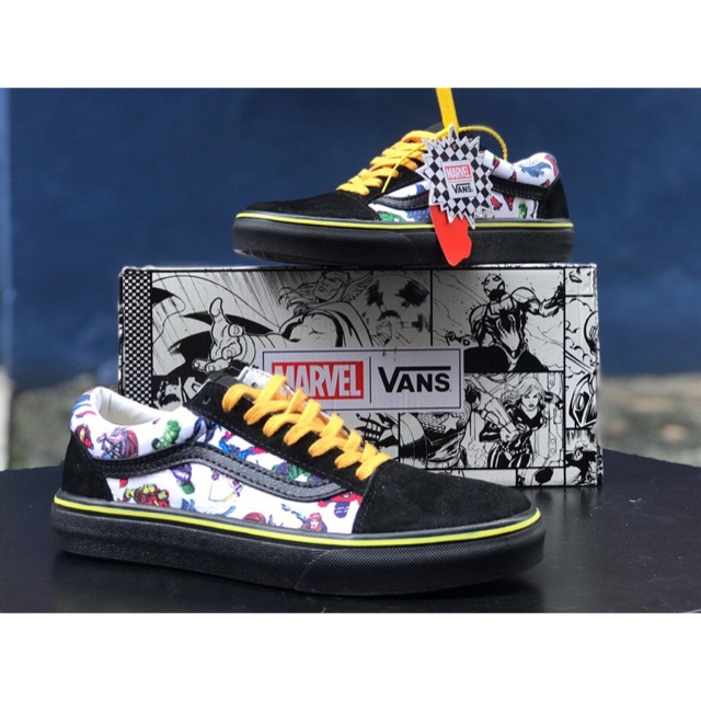 Ready stock Vans Old Skool X Marvel Edition CopyOri