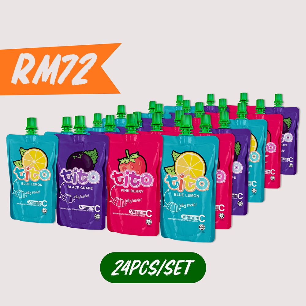 Tito Jelly Drinks (24 Pcs) | Shopee Malaysia
