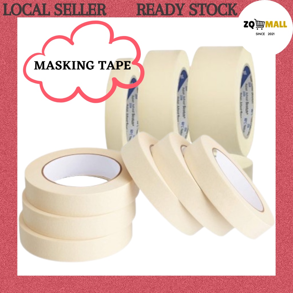 Masking Tape Paper Painting Tape White Tape Packaging Tape Paper Tape