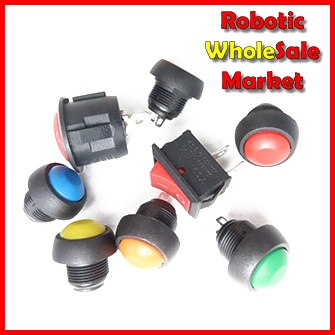 PBS-33B button switch Round, KCD1, KCD1-101