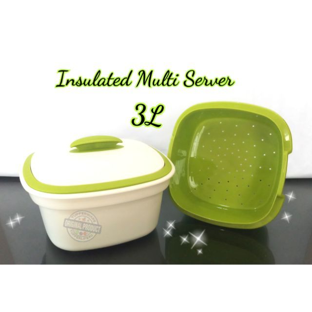 READY STOCK] [LIMITED] TUPPERWARE INSULATED SERVER