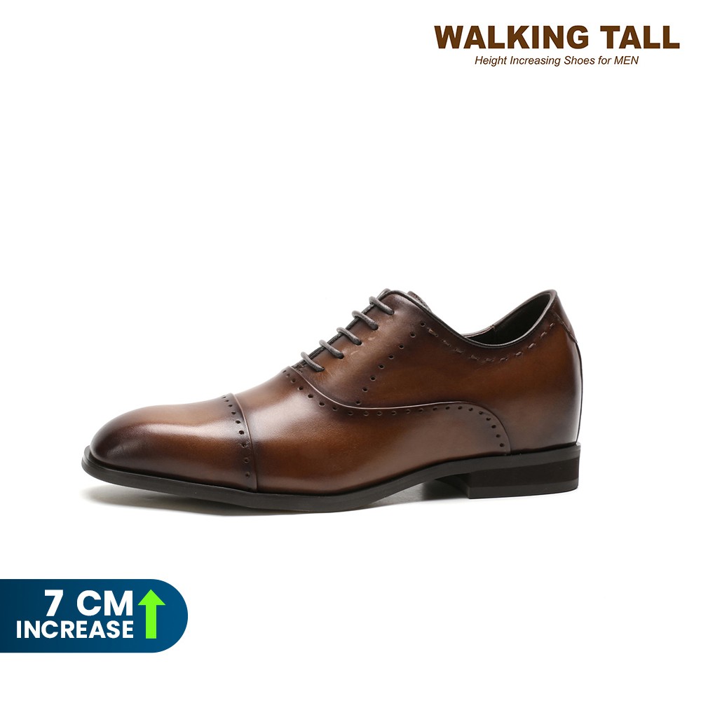 Walking Tall Premium Leather Formal Shoes Height increase shoes