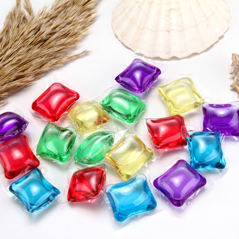 Laundry Detergent Cube Laundry Gel Pods Condensation Beads 洗衣凝珠 Kiub ...