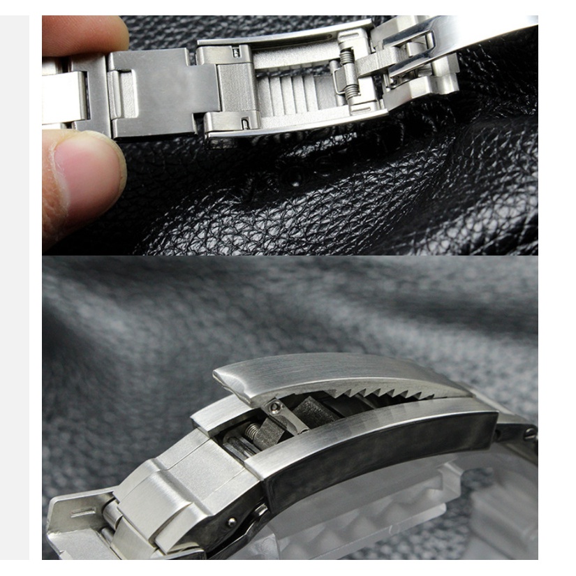 9 9MM High quality Stainless Steel Glide Flip Lock Deployment Buckle For Rolex Deepsea Submariner GMT Metal Watch Band Clasp Shopee Malaysia