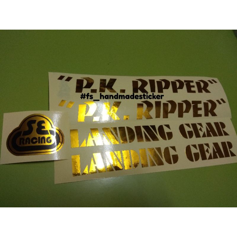 Pk store ripper stickers