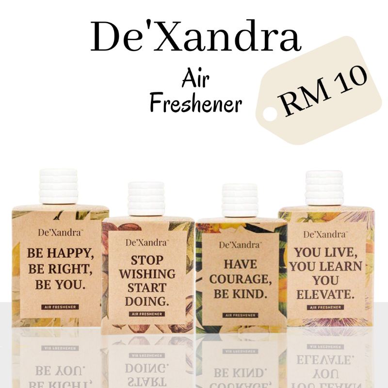 (READY STOCK) De'Xandra Air Freshener 10ML Shopee Malaysia