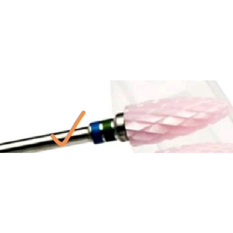 Extra Coarse Dental lab 2.35mm Pink Ceramic Acrylic denture trimming
