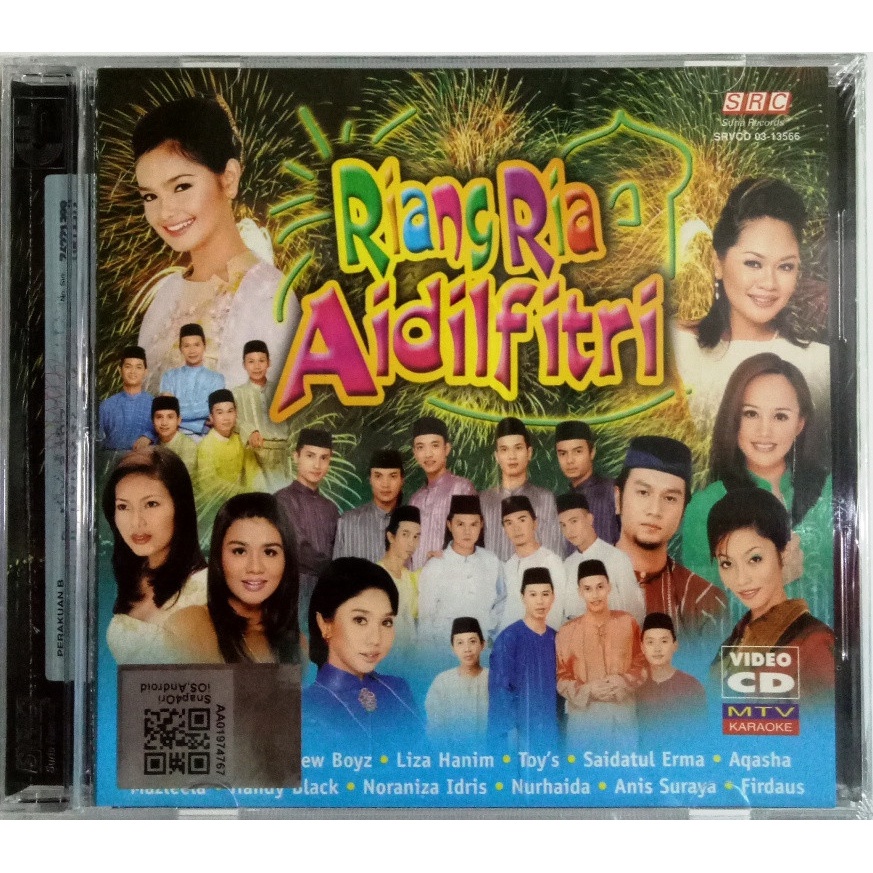 Hari Raya Album - Riang Ria Aidilfitri VCD MTV Karaoke Siti Nurhaliza ...