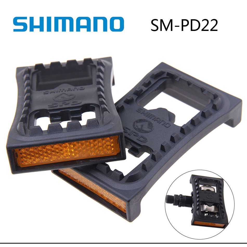 Adaptateurs De Pédales Plates SM-PD22 Pour Pédales SPD M520/M540/M780 – Nylon Léger, Faciles à Installer