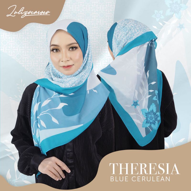 (Bidang 50) Theresia Ironless Tudung Bawal Exclusive Zulis Scarves ...