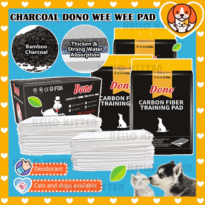 HK Dono Pet Diapers Disposable Bamboo Charcoal Wee Wee Pad with Lemon ...