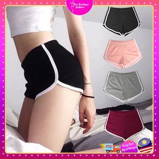 Womens Active Shorts Fitness Sports Yoga Running High Waist Yoga Shorts  Cotton Yoga Workout Shorts Women's Tight Solid Peach Exercise Women Tennis