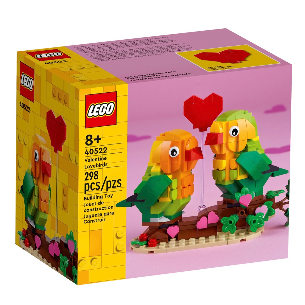 LEGO 40522 Lovebird BrickHeadz Series [Must Buy Station] Box Set ...