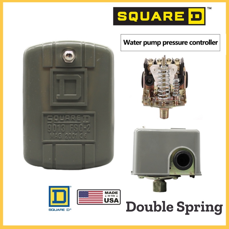 U.S Square D Pressure Switch Automatic Water Pump Jet Pump Switch Heavy ...