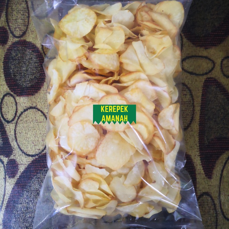 Kerepek Ubi Masin Putih 400g | Shopee Malaysia