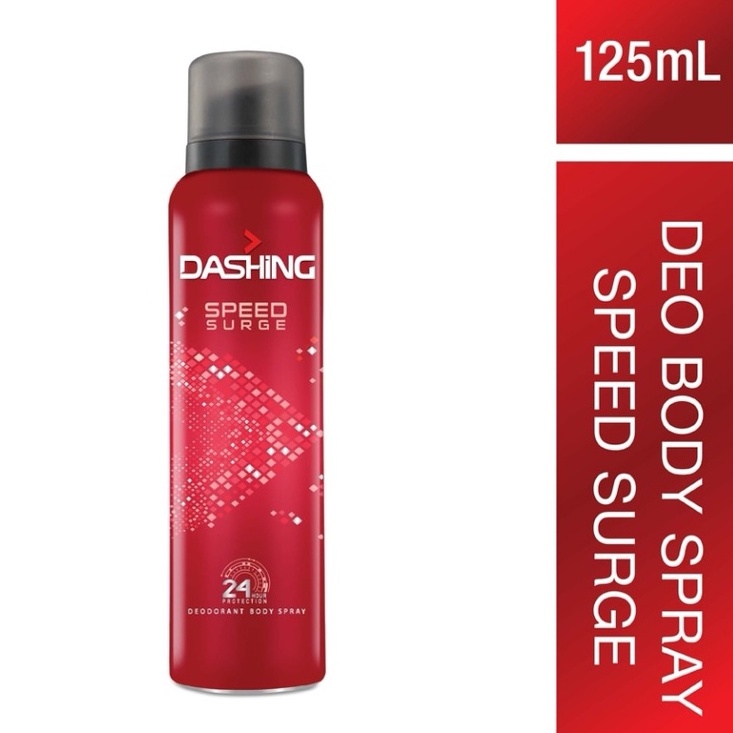 DASHING Deodorant Body Spray SPEED SURGE 125ml | Shopee Malaysia