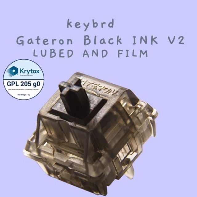 70 Gateron Black Ink V2 Mechanical store Keyboard Switches