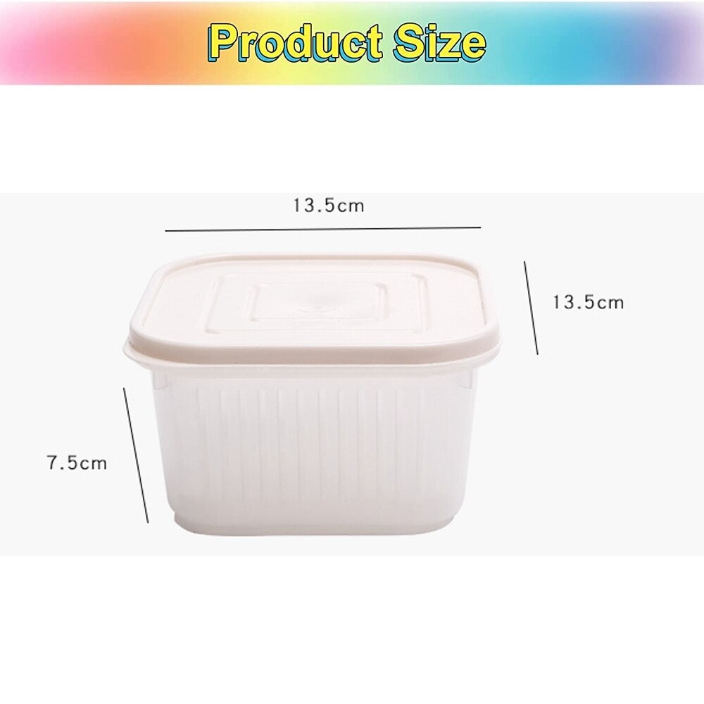 Ginger Garlic Onion Drainage Food Container Fresh Box Refrigerator ...
