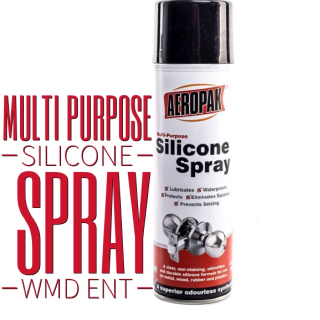 WMD Aeropak Multi Purpose Silicone Spray Waterproof Lubricant Shopee Malaysia