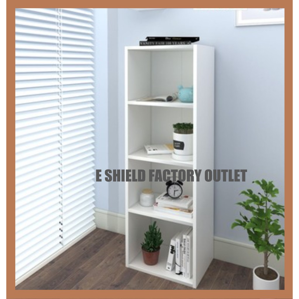4 Tier Book Shelf Book Rack Multi-Purpose Rack & Shelf Storage Rack ...