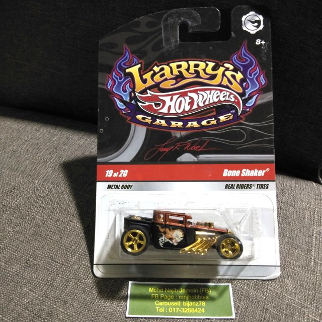 Hot wheels larry's hot sale garage bone shaker