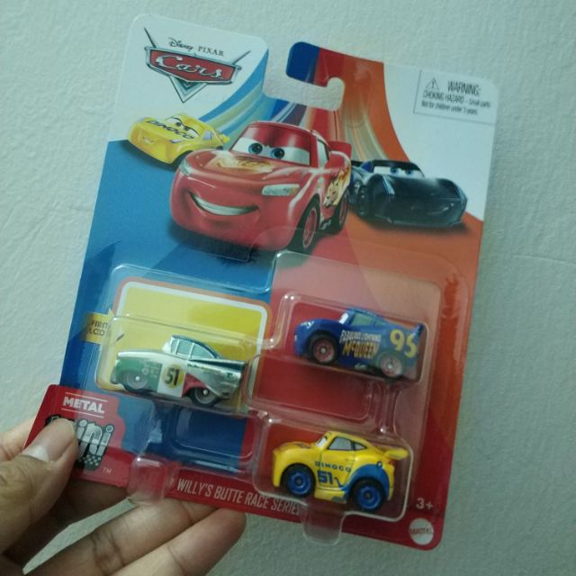 (New 2020) Disney Cars Mini Racers Willy's Butte Race Series | Shopee ...