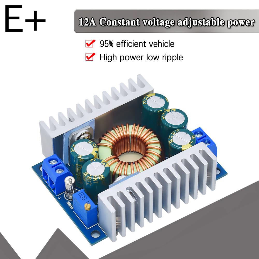 100W 5-40V 12A DC-DC High Power Low Ripple Adjustable Step-down Module ...