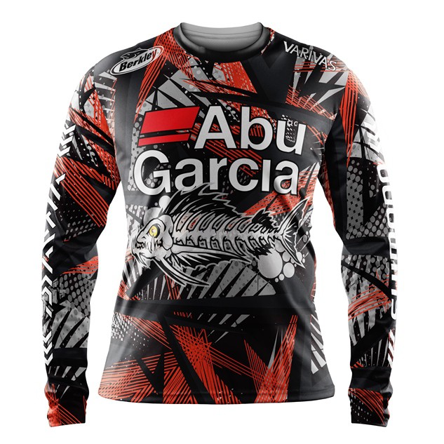 MEN JERSEY T-SHIRT FISHING ABU GARCIA LONG SLEEVES (BAJU JERSI