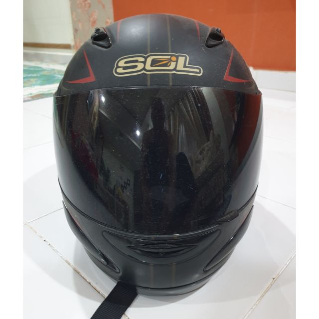 Sol full face hot sale helmet