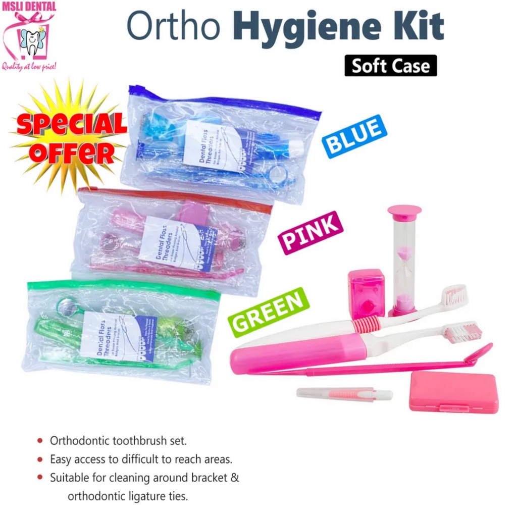 ORTHO HYGIENE KIT (Soft Case) Shopee Malaysia