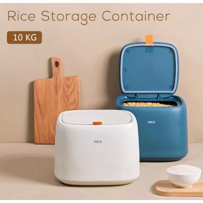 Rice Storage Box Home Kitchen Food Container Storage Organizer Canister ...