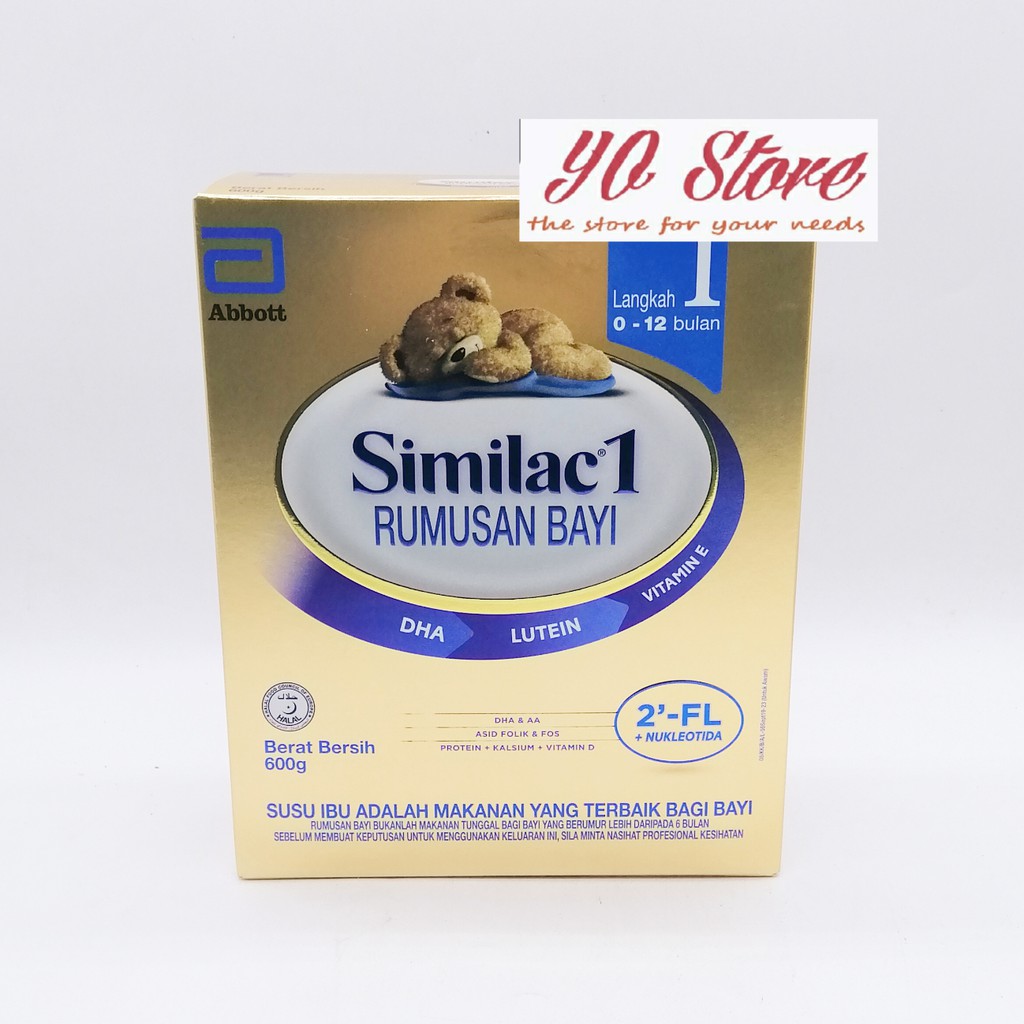 Abbott Similac Step 1 600gm | Shopee Malaysia