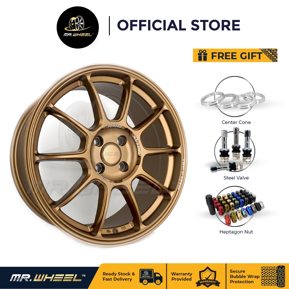 New Sport Rim RAYS ZE40 17 inch 7.5j 5H112-114.3 ET38 Mr Wheel Civic ...
