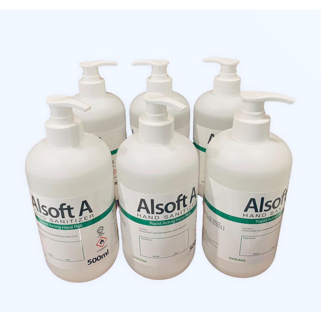 [ READY STOCKS ] ALSOFT A Hand Sanitizer ( 6 bottles ) Expiry 2026 ...
