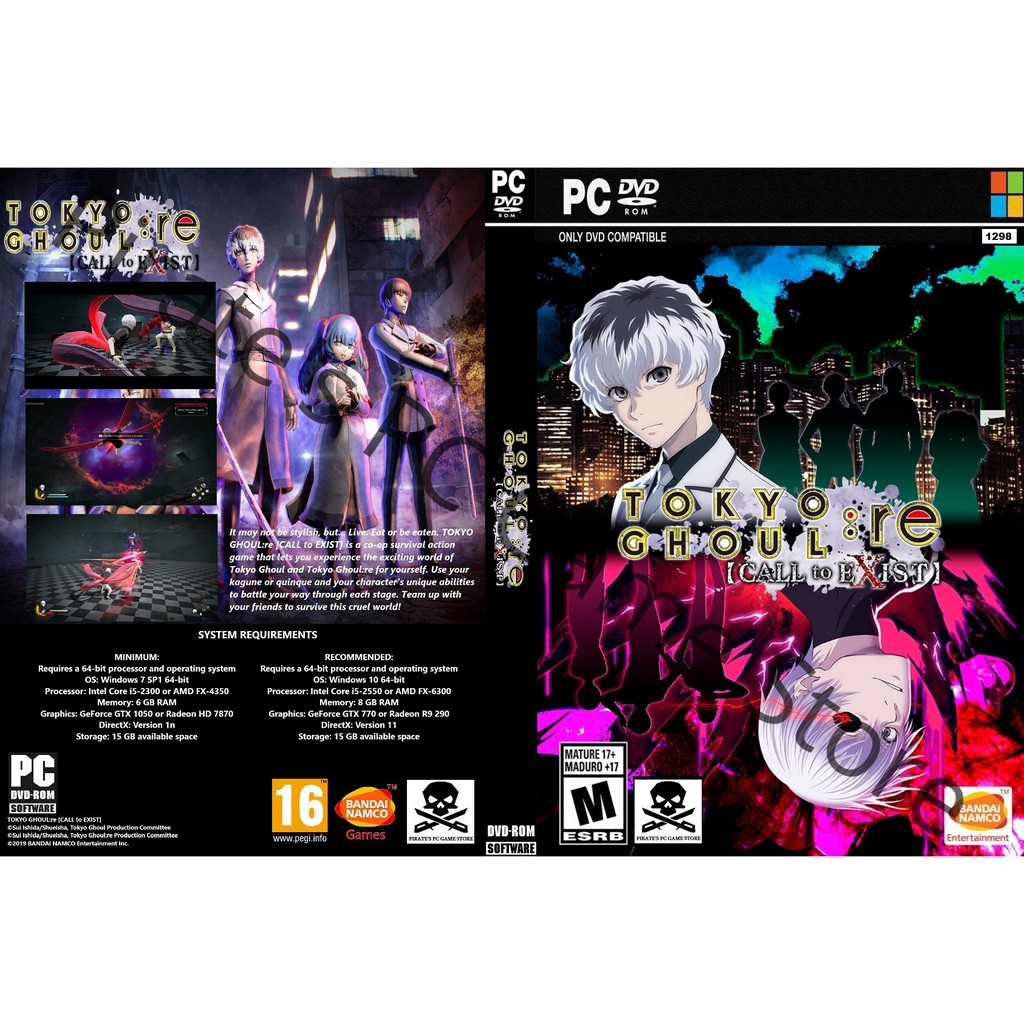 TOKYO GHOUL:RE CALL TO EXIST Digital Full Game [PC] STANDARD EDITION | Tokyo  Ghoul English Sub | ihrm.or.ke