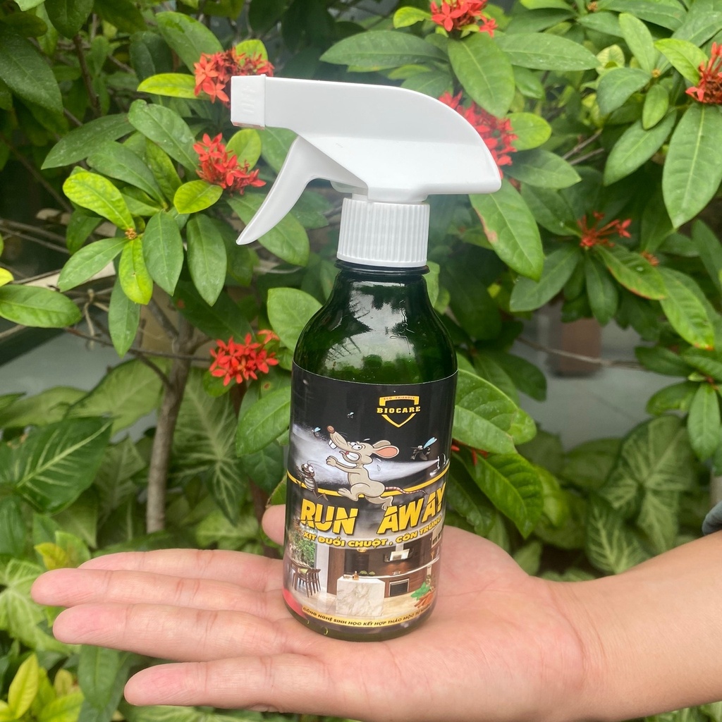 Run Away mouse repellent spray - Company standard product - Repels mice ...