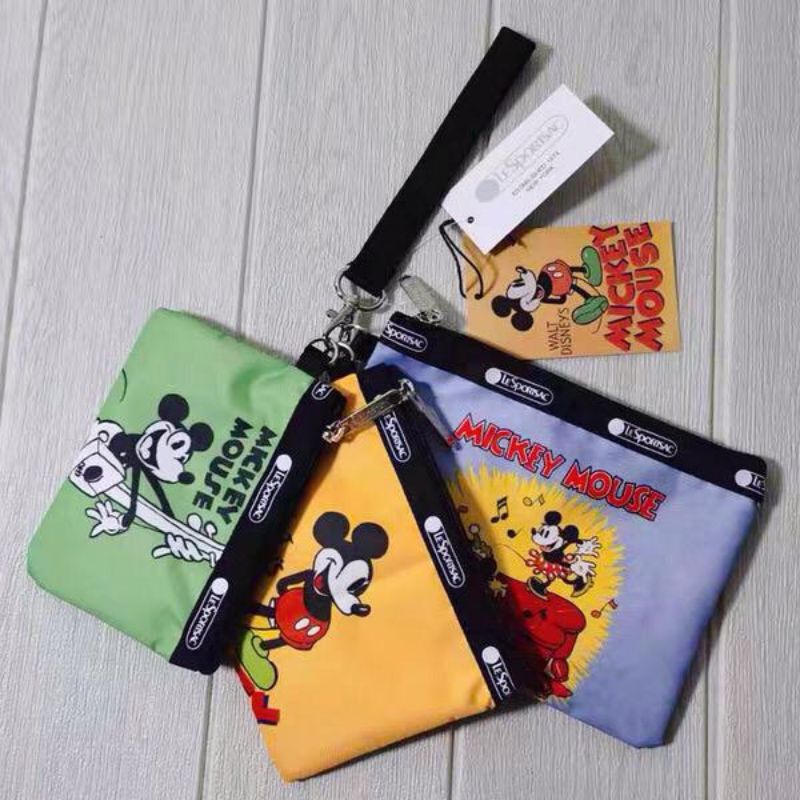 LeSportsac Mickey Mouse Coin Bag Mickey Coin Bag Multipurpose Bag