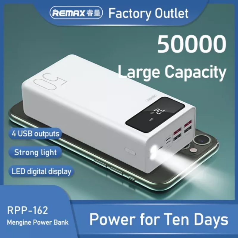 READY STOCK】Original Remax Power Bank Fast Charge 30000mAh - Main Image