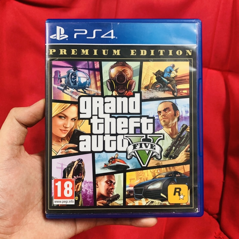 Grand theft auto 5 best sale ps4 used