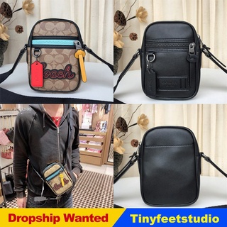 ✈✈✈ beg coach lelaki coach sling bag man Ready Stock✈[100% Original] coach  Crossbody Bag Men's Shoulder Birthday Gift