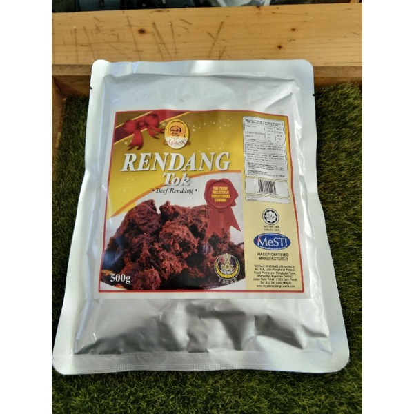 Rendang Tok Mak Nik 500gm Shopee Malaysia