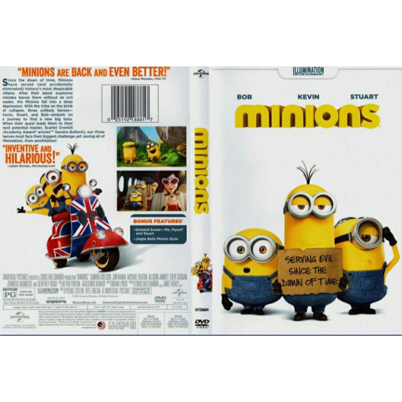 Minions Animation Cartoon Film Cassette for Entertainment | Shopee Malaysia