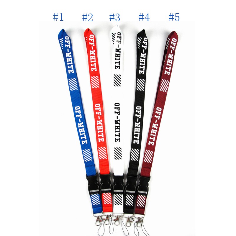 Off white lanyard clearance price