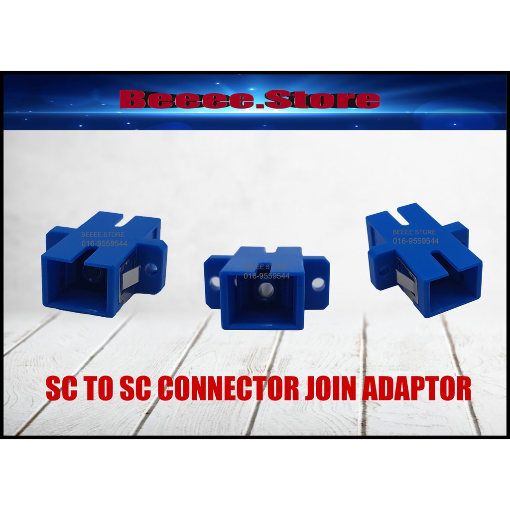 Fiber Optic SC to SC Joint Adapter SC-SC SIMPLEX ADAPTOR 👍SC JOIN ...