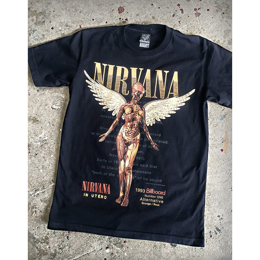 Nirvana in 2024 utero t shirt