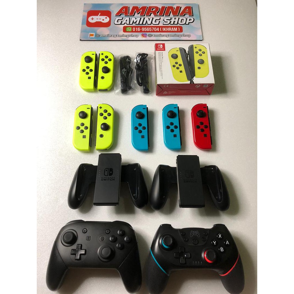 Nintendo Switch Joycon, Pro Controller, Joycon & straps, Nintendo