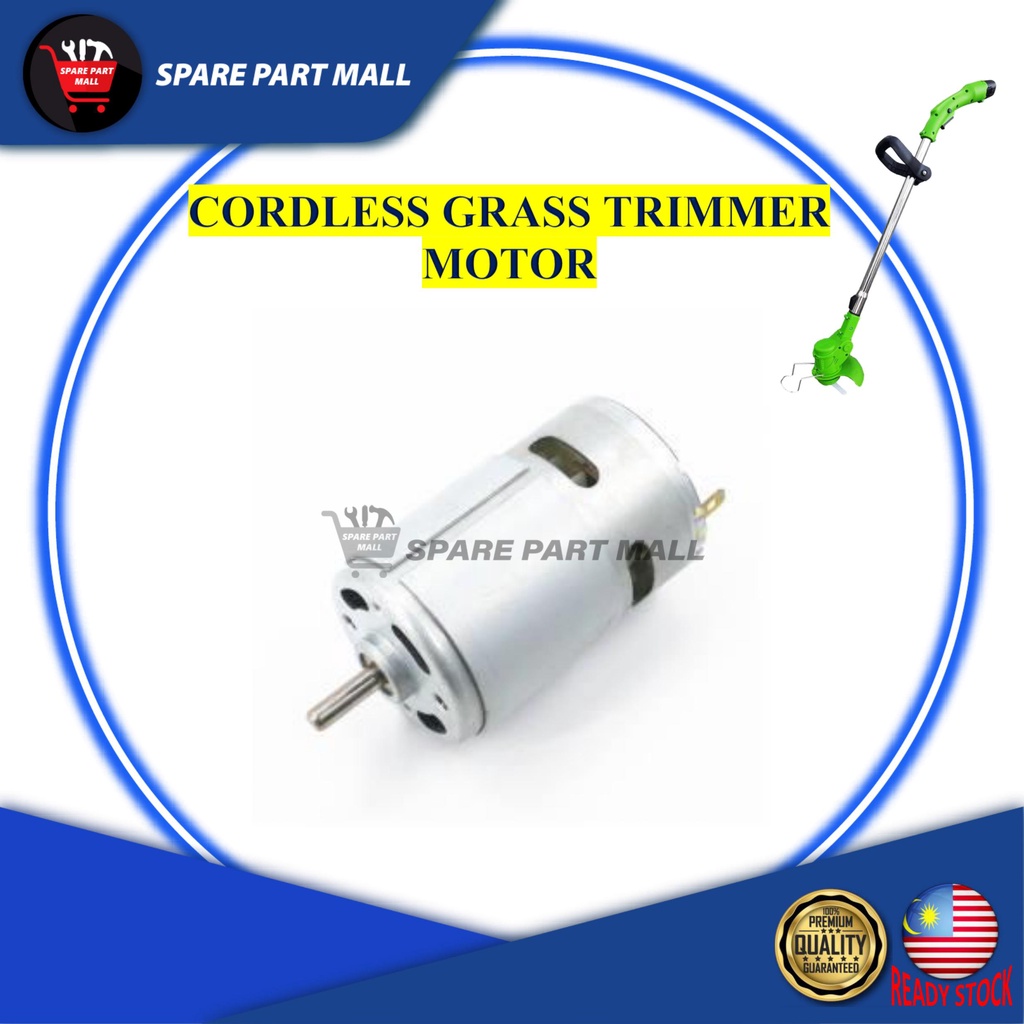 SPARE PART CORDLESS GRASS TRIMMER: MOTOR ONLY / FOR ELECTRIC BRUSH ...