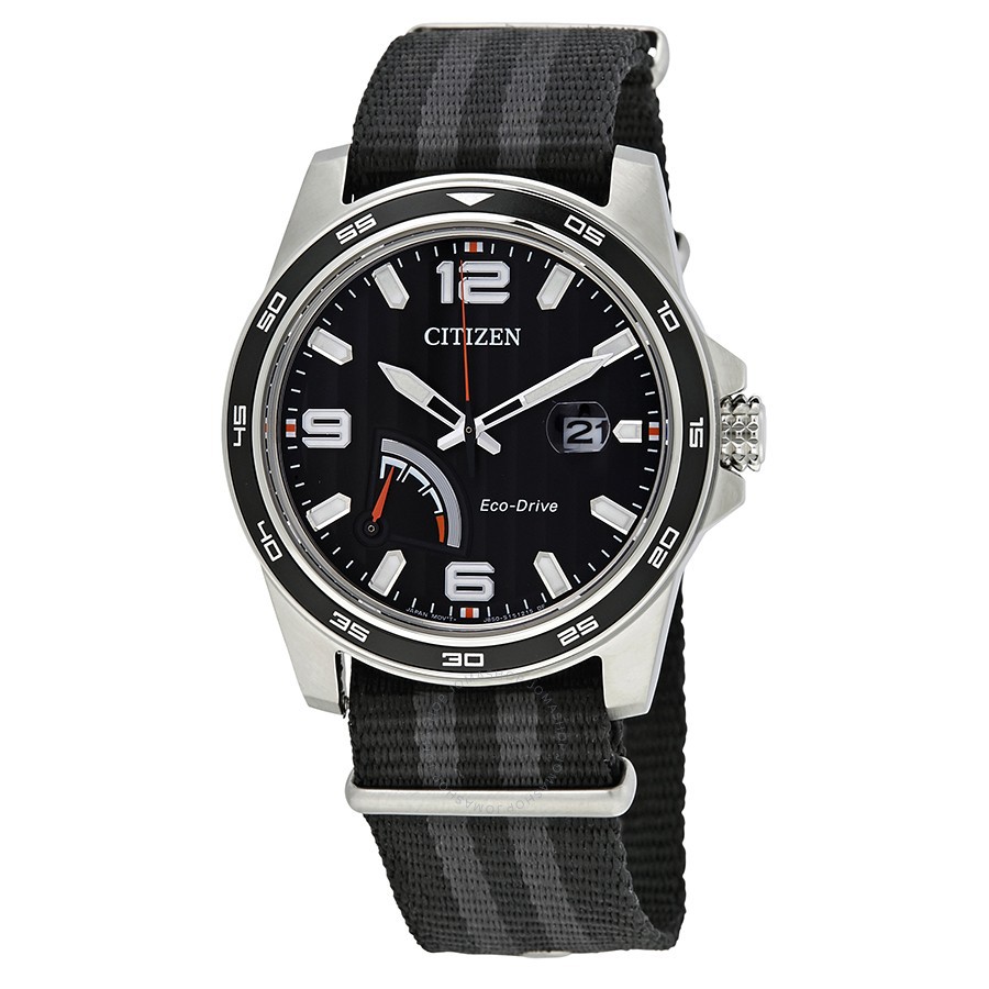 Citizen watch with outlet power reserve indicator