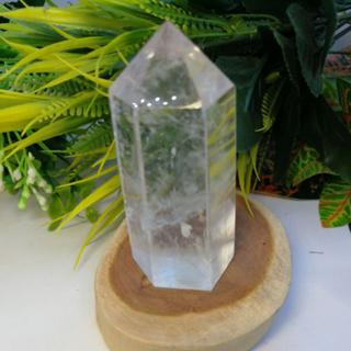 天然白水晶柱六角柱子(十款） Natural White Crystal Cluster | Shopee