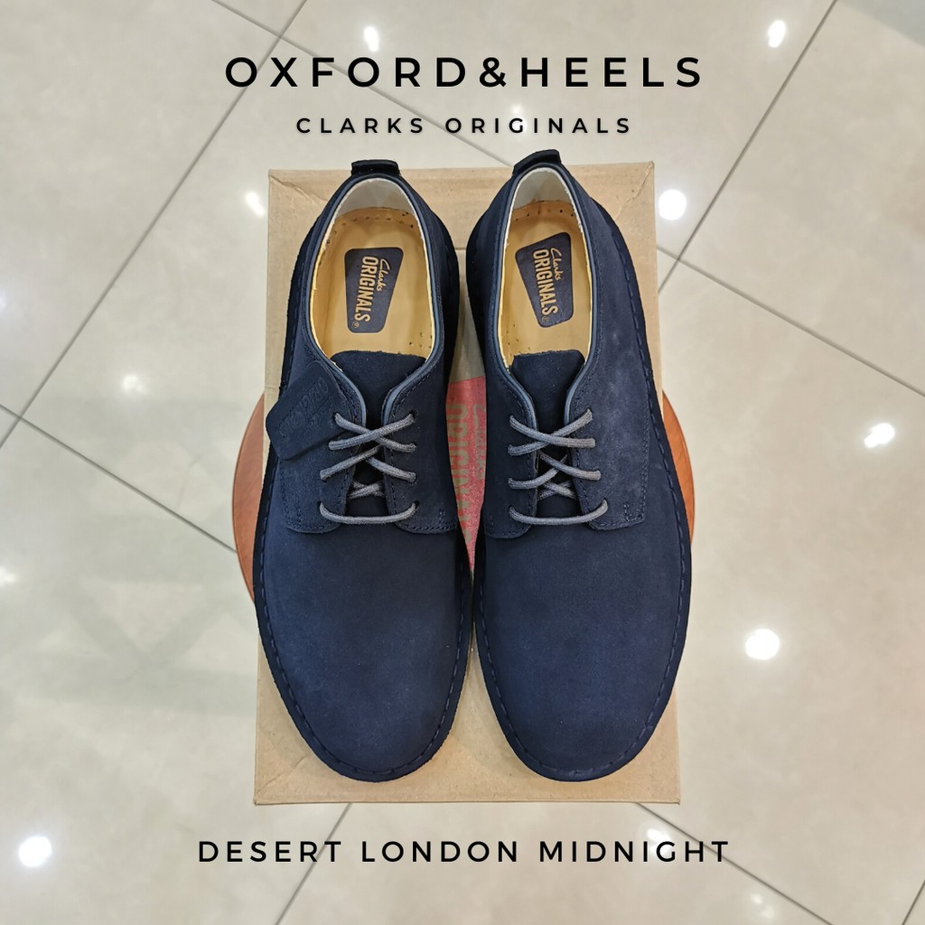 Clarks desert best sale london midnight suede